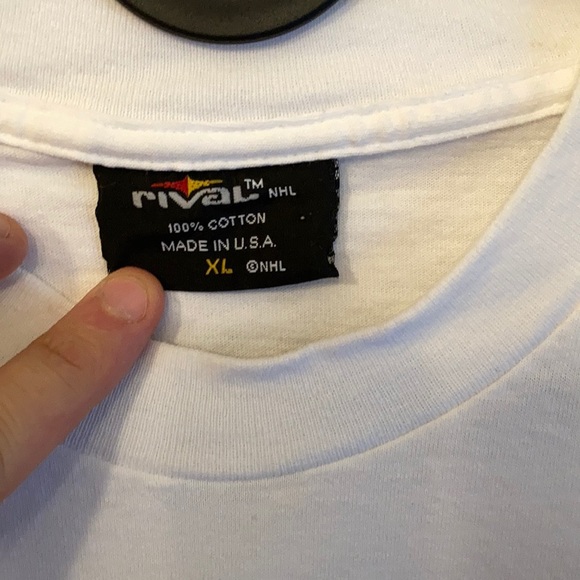 Rare Vintage Ice Hockey Goalie T Shirt Large - Picture 3 of 3